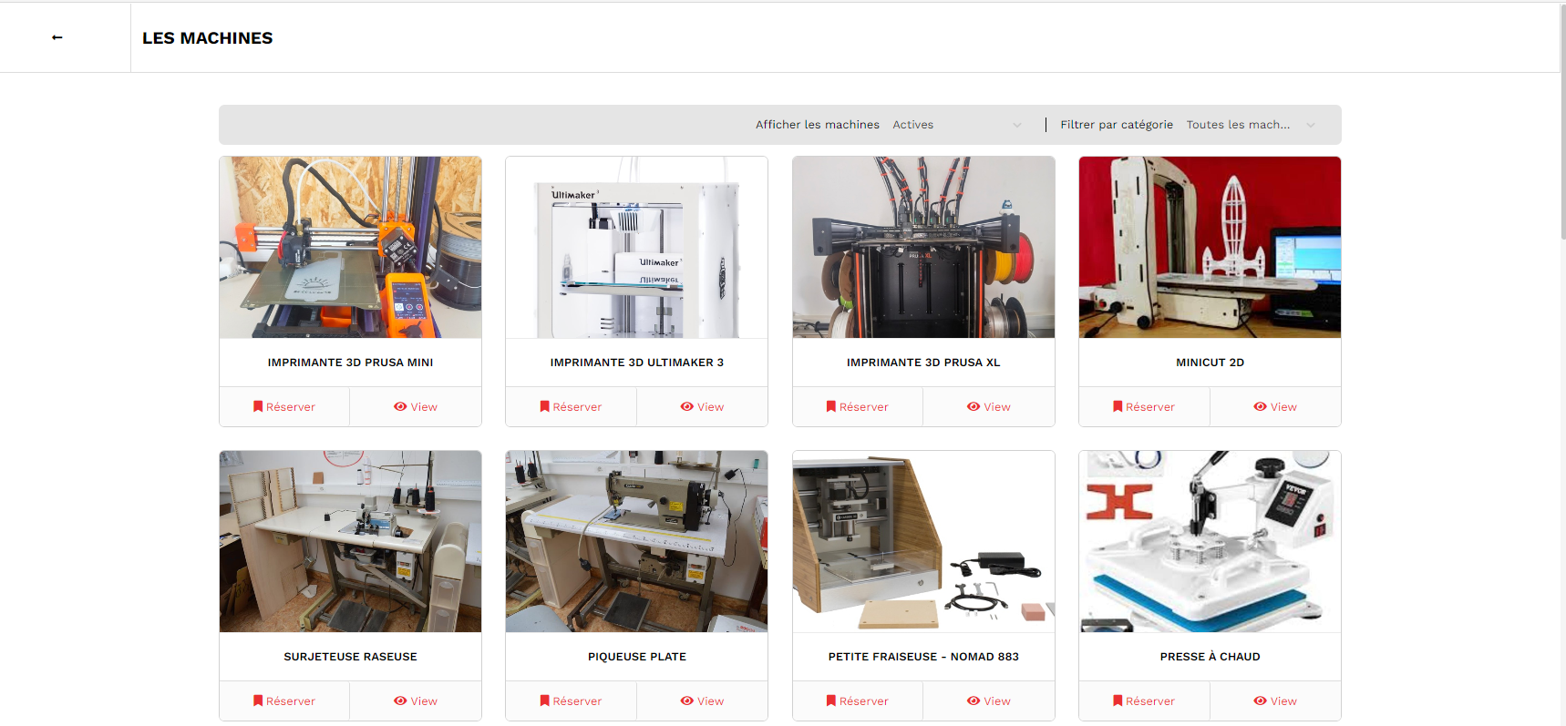 You are currently viewing Réservation des machines