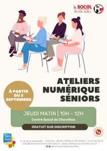 Lire la suite à propos de l’article Ateliers thématiques numériques du jeudi matin