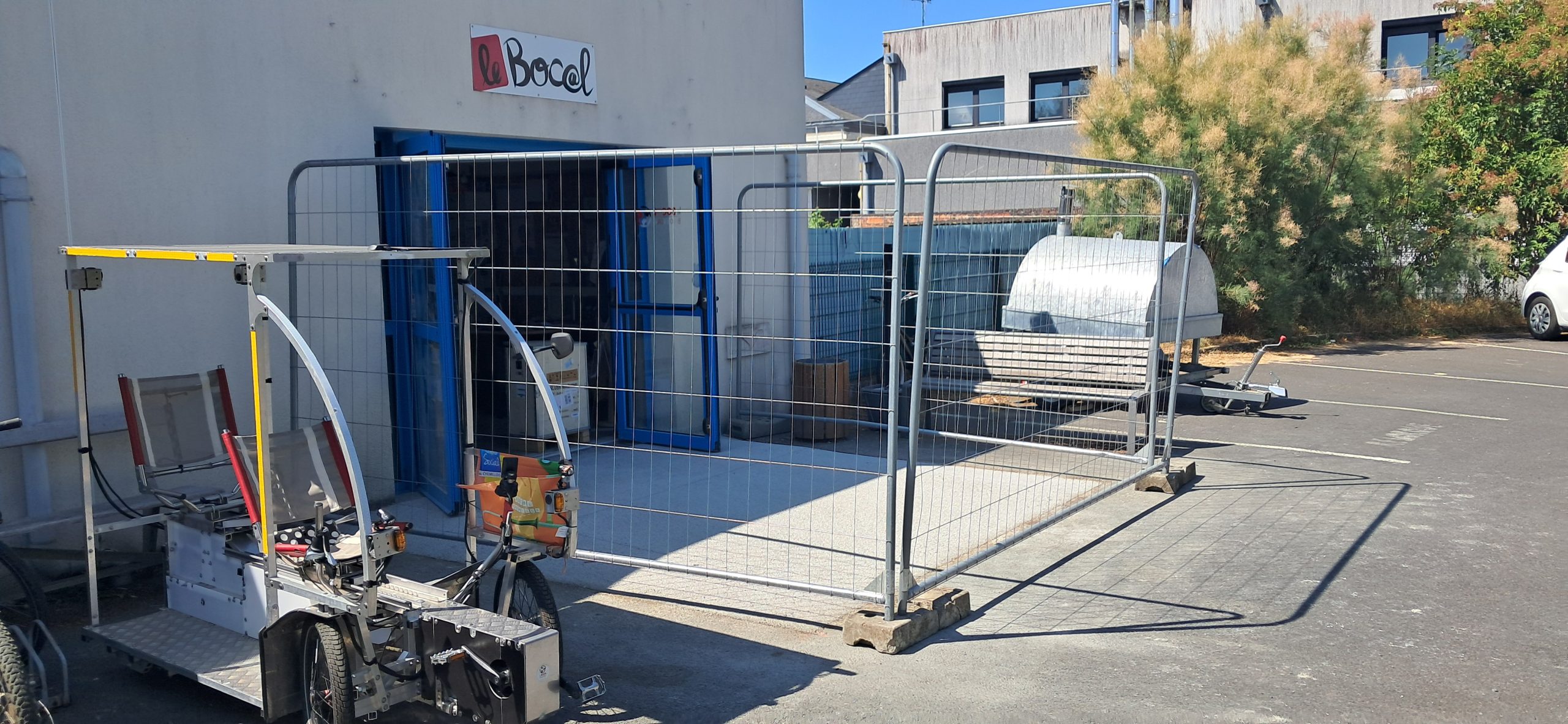You are currently viewing Modification de l’entrée du Bocal