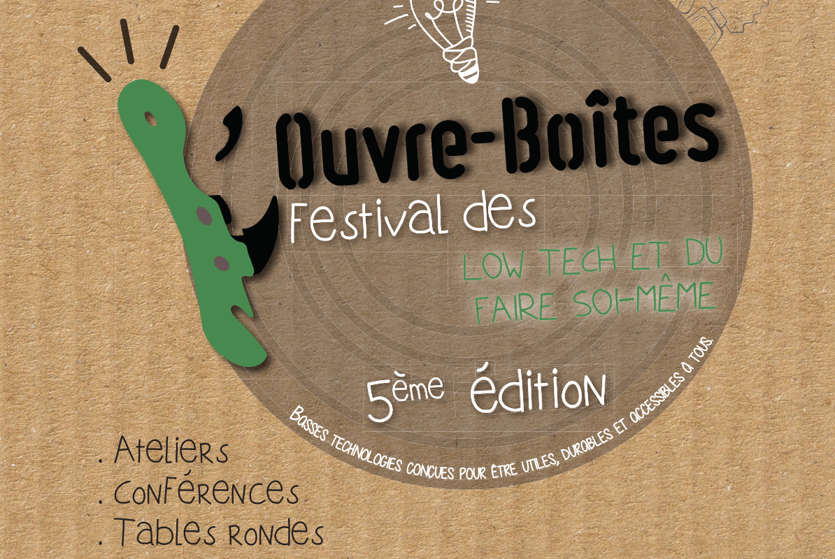 You are currently viewing L’ouvre boite 2025 festival low tech à Chemillé