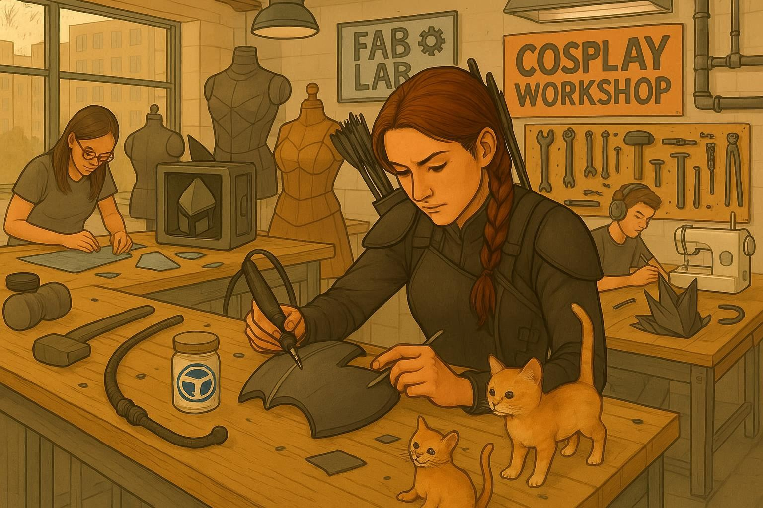 Lire la suite à propos de l’article Échange de Savoirs Cosplay – 2e round !