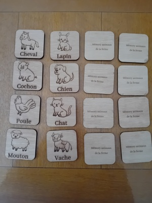 Lire la suite à propos de l’article Mémory animaux de la ferme